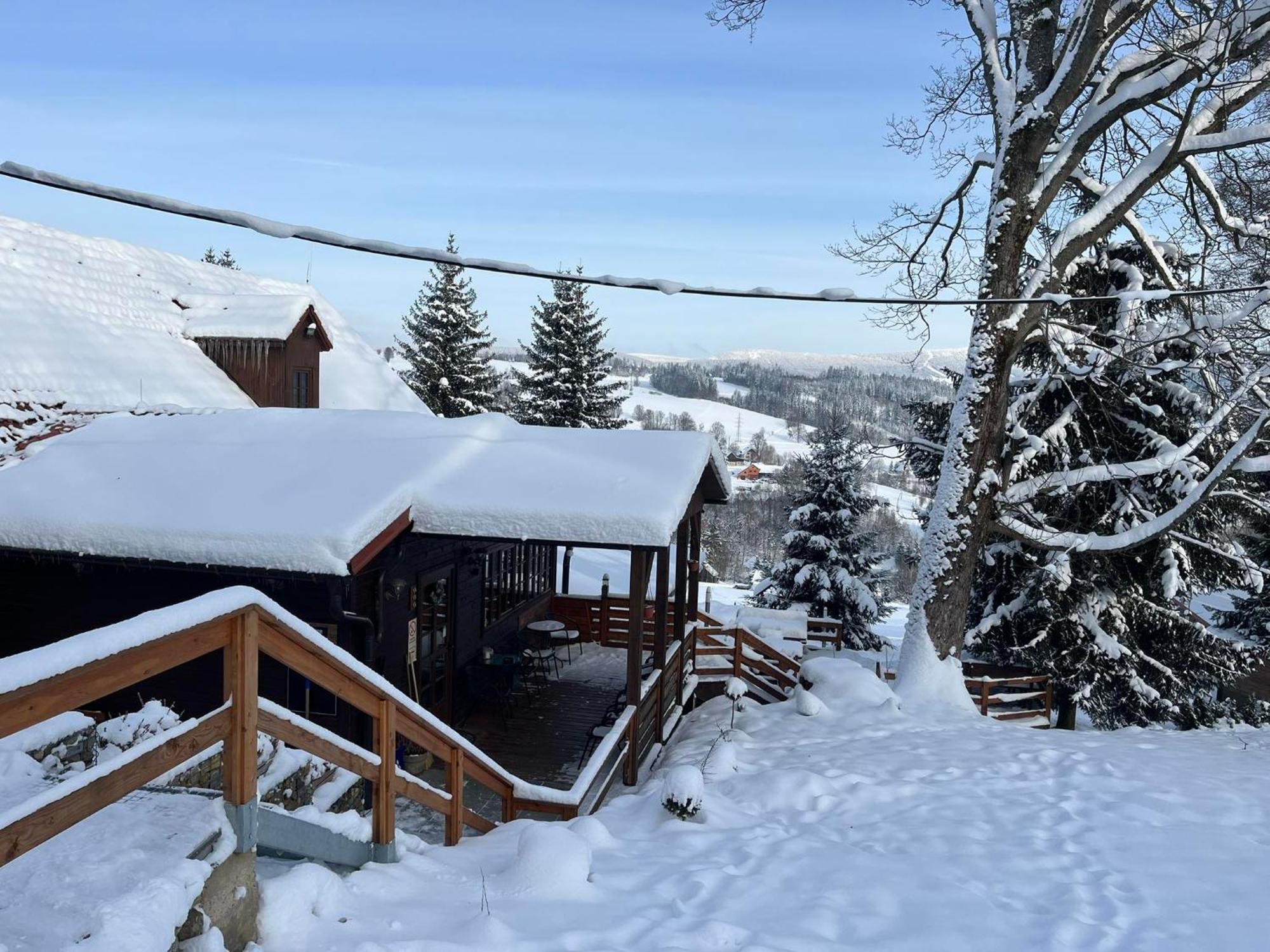 Penzion Harry Na Sjezdovce Krkonose Vysoké nad Jizerou Εξωτερικό φωτογραφία